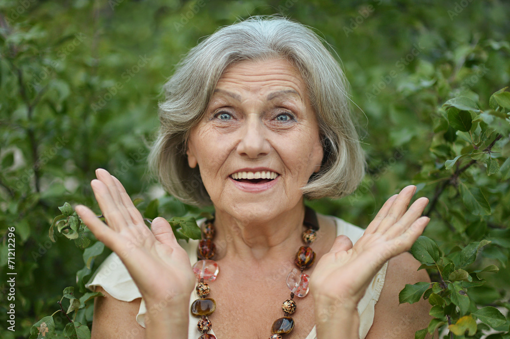 smiling old woman smiling old woman