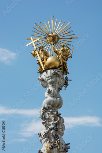 Plague column in Linz photo