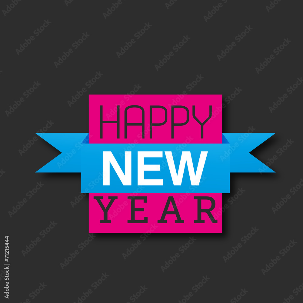 Fototapeta premium happy new year