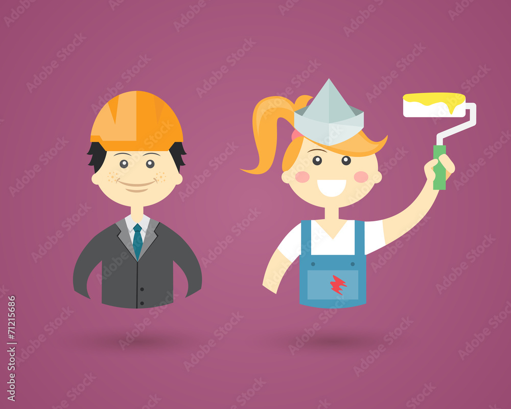 Professions- Engineer and Interior Decorator