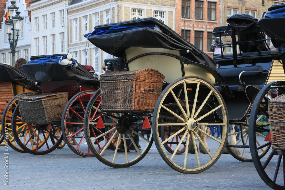 Fototapeta premium historische Kutschen