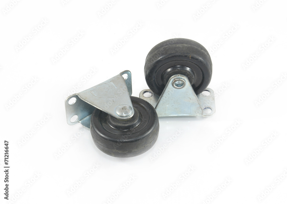 Obraz premium industrial wheel used in almoust any type of industrial trolley,