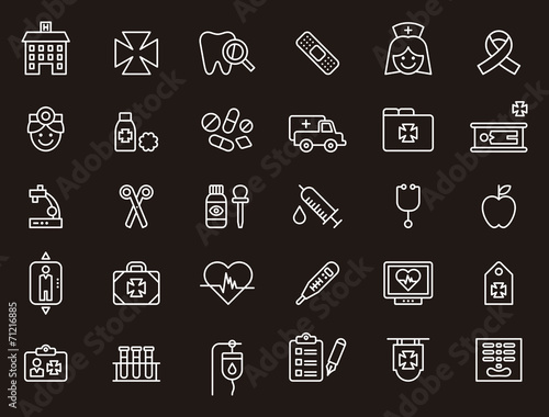 Medical & Hospital icons