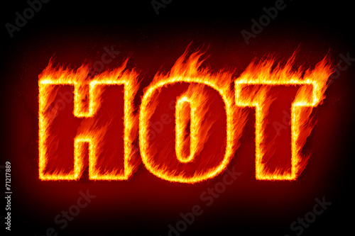 hot in flames