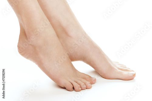 Woman feet treatment