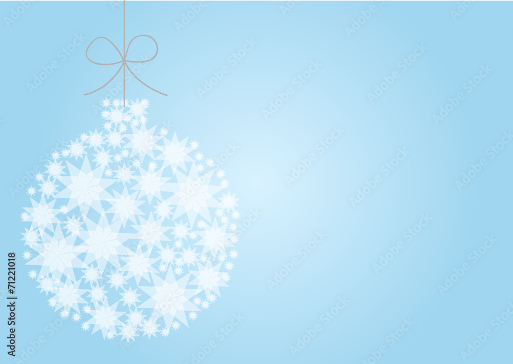 Fototapeta premium Weihnachtskarte