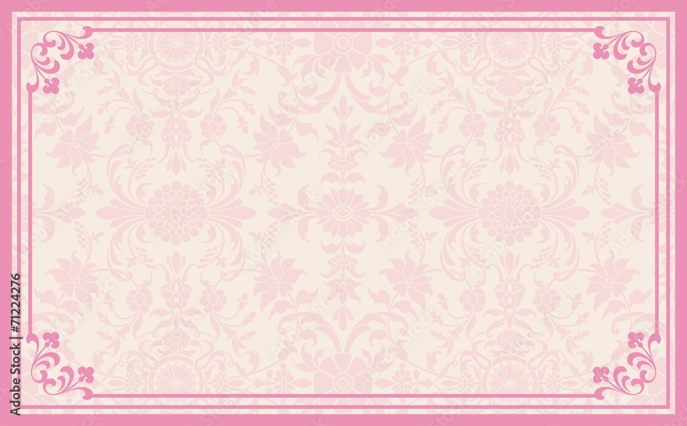wedding card design, paisley floral pattern , India wedding card design, paisley floral pattern , India