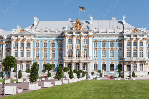 Catherine palace in Tzarskoe Selo (Pushkin), Russia