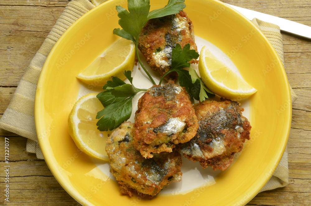Pescado frito Pesce fritto Fried fish gebratener Fisch Expo 2015 Pescado frito Pesce fritto Fried fish gebratener Fisch Expo 2015