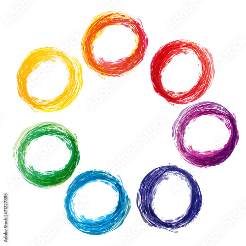 Wallpaper Mural colorful paint splat Torontodigital.ca