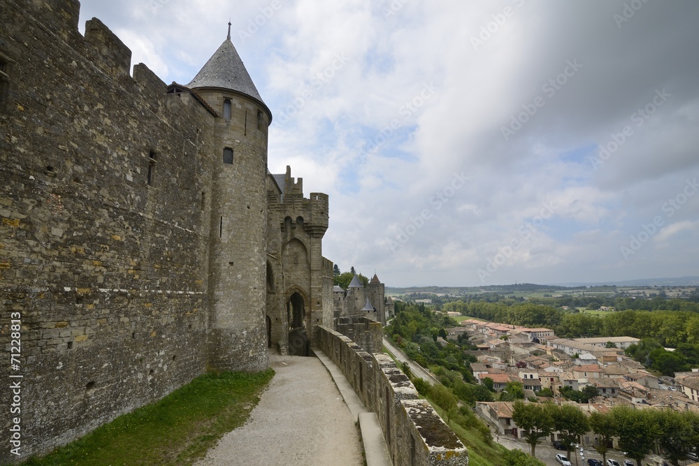 View of Carcassonne - France