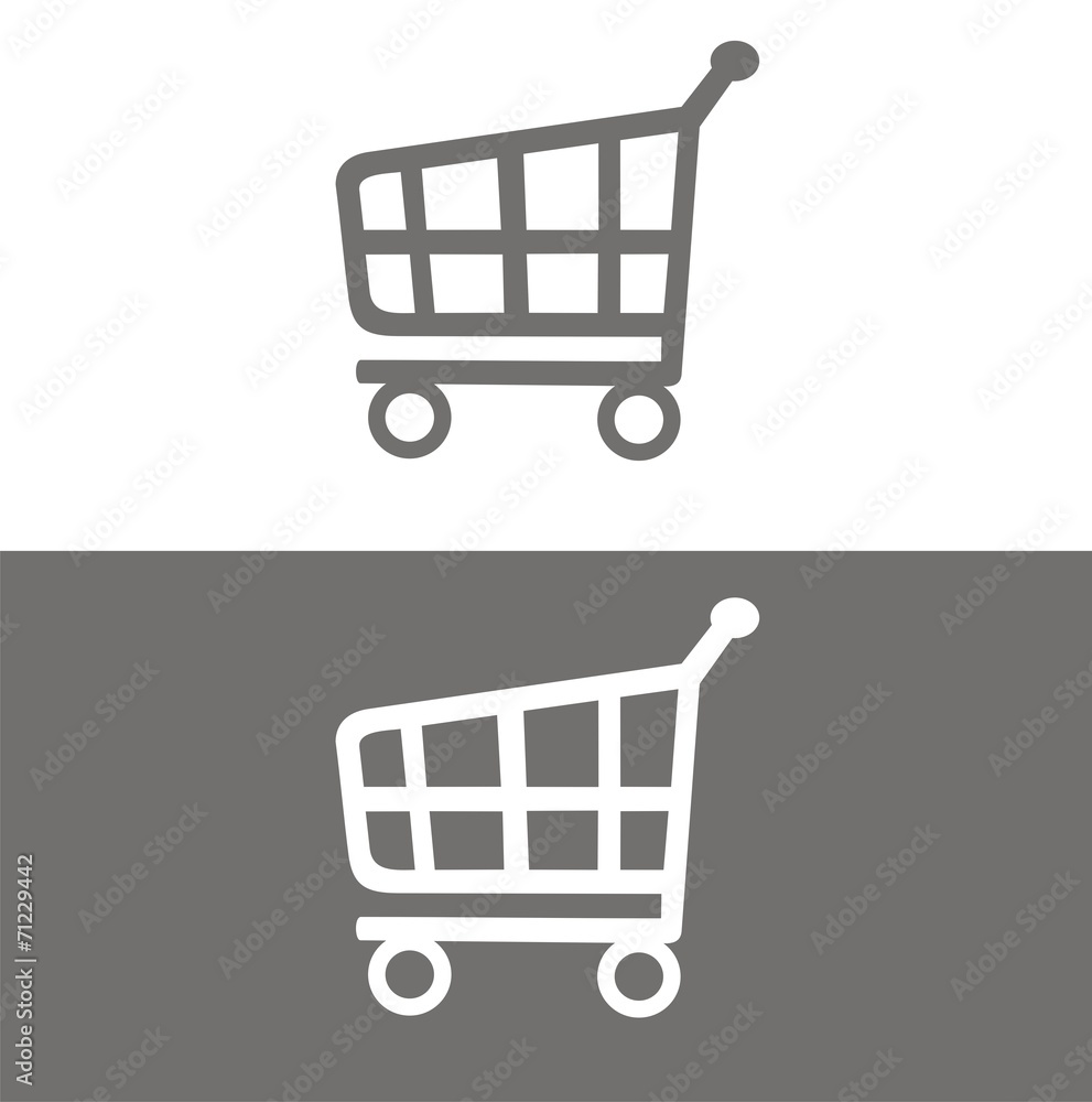 Icono carro de la compra BN