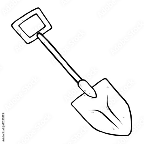 shovel or spade