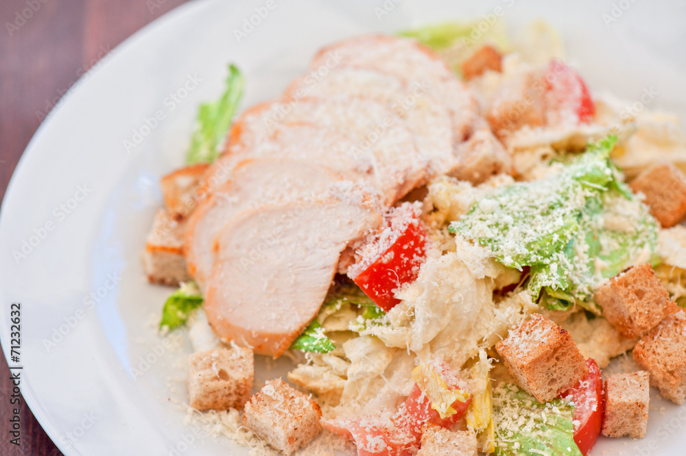 Chicken ceasar salad