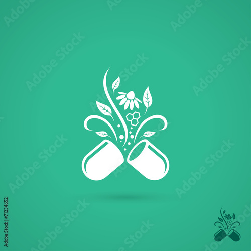 Opened pill