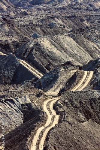 Road in the mine