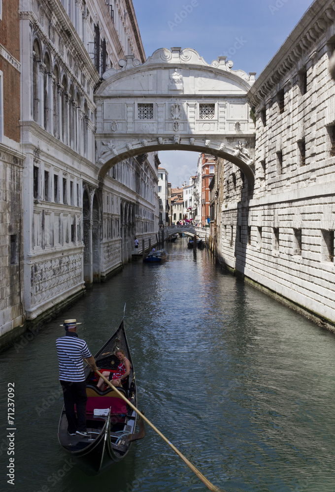 The Bridge of Sighs, Venice, Italy