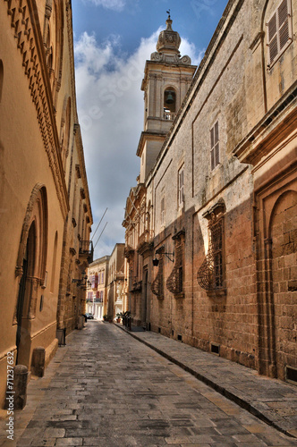 Malta, the picturesque city of Mdina photo