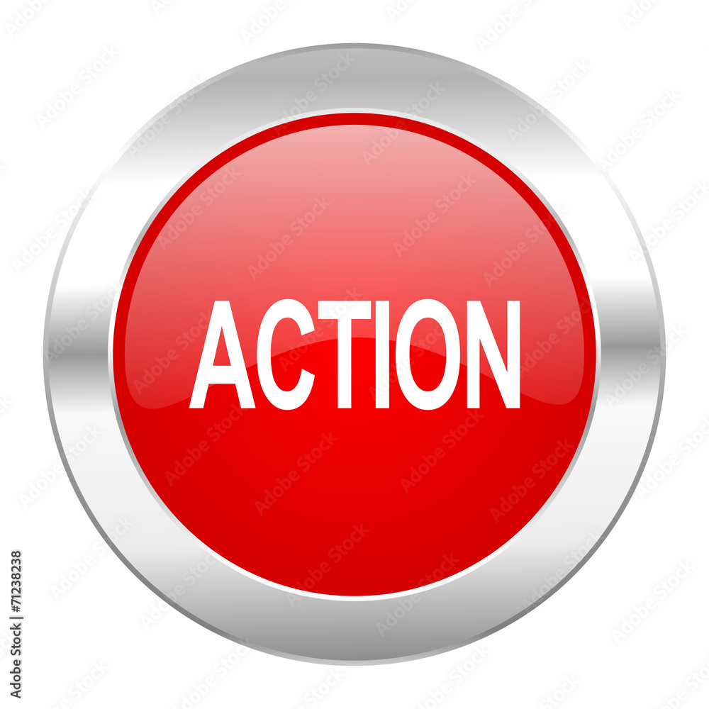 action red circle chrome web icon isolated action red circle chrome web icon isolated