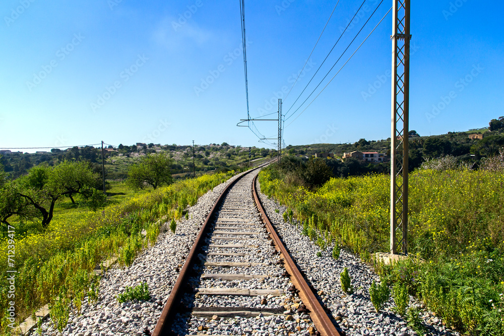 Abandoned railway