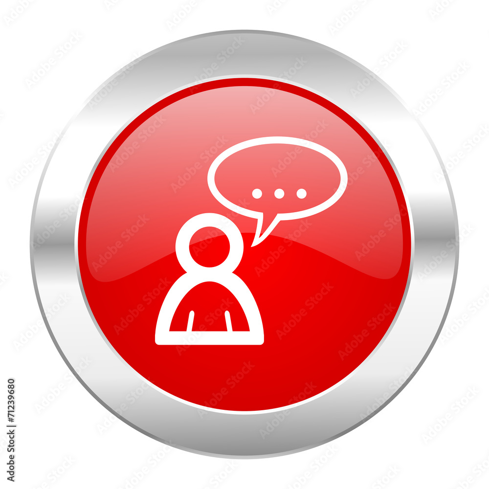 forum red circle chrome web icon isolated forum red circle chrome web icon isolated