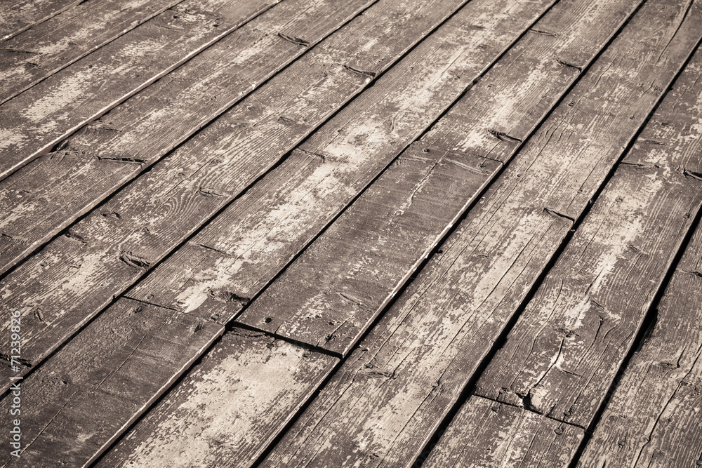 Brown wooden floor background, texture with perspective Brown wooden floor background, texture with perspective
