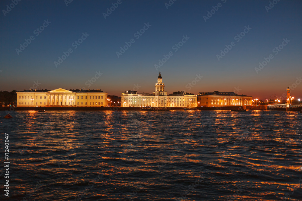 Kunstkamera and Neva river, Saint Petersburg
