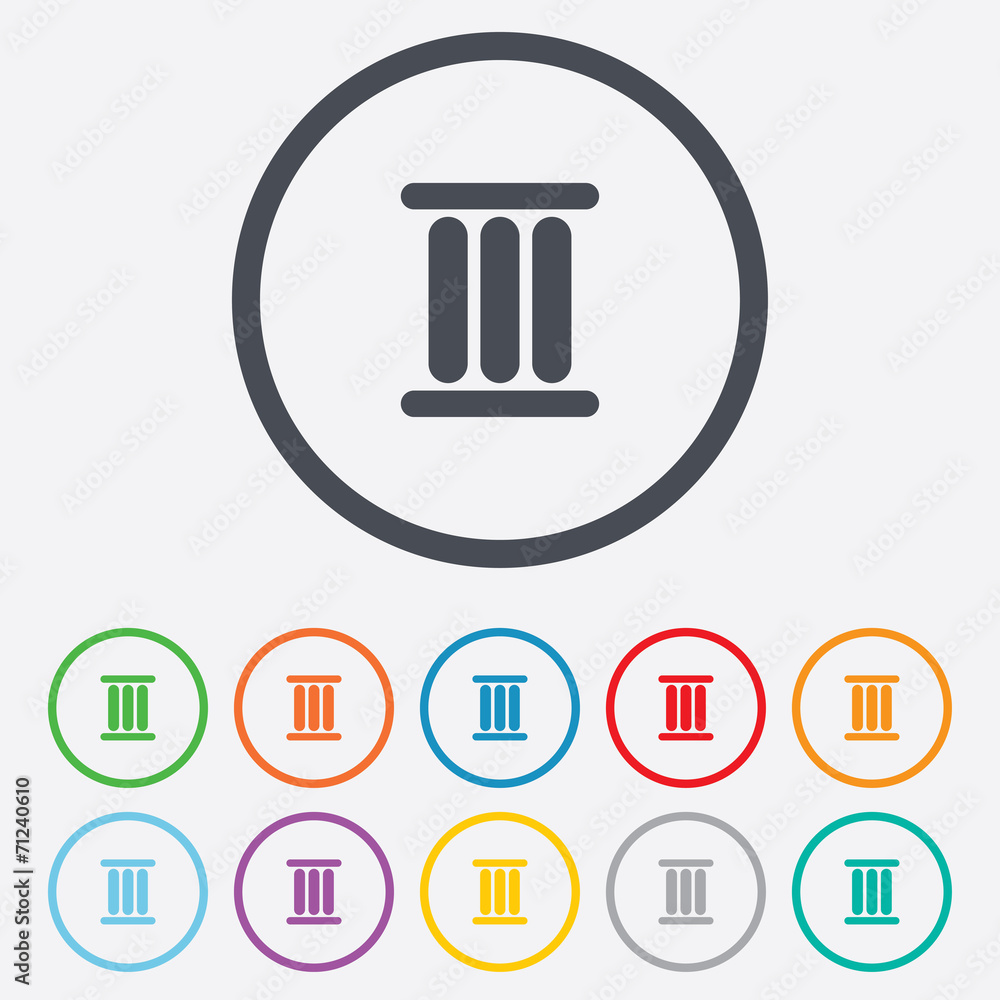Roman numeral three icon. Roman number three sign. Roman numeral three icon. Roman number three sign.