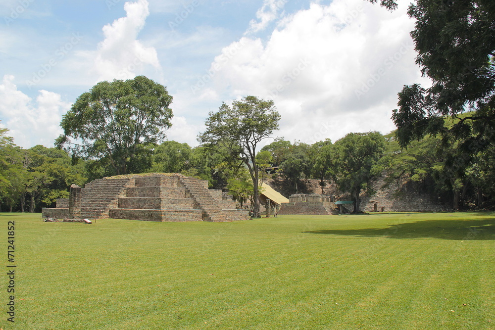 The ancient Mayan archaelogical site of Copan, in Honduras The ancient Mayan archaelogical site of Copan, in Honduras