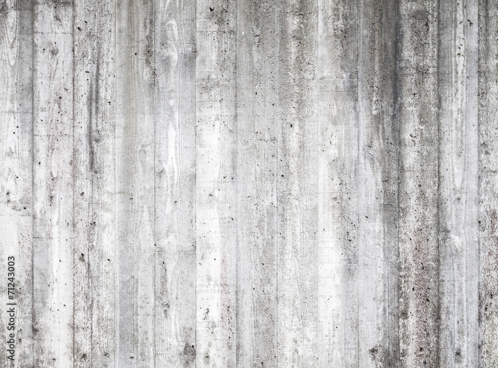Gray concrete wall with wooden formwork pattern Gray concrete wall with wooden formwork pattern