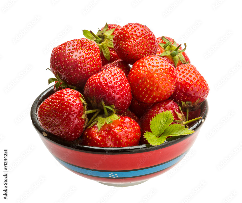 Strawberry in the bowl Strawberry in the bowl