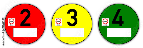 Feinstaub Plakette  #141007-svg03