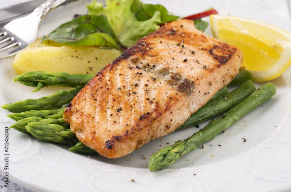 Spargel mit Lachs Spargel mit Lachs