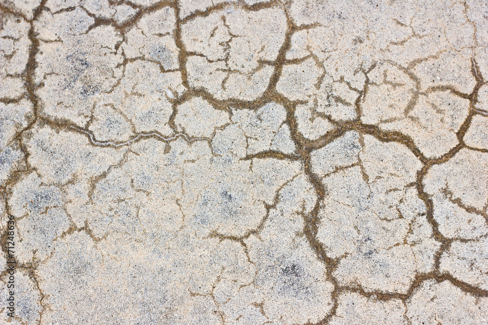 Grunge cracks on white paint texture. Grunge cracks on white paint texture.