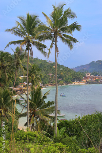View of Unawatuna, Sri Lanka