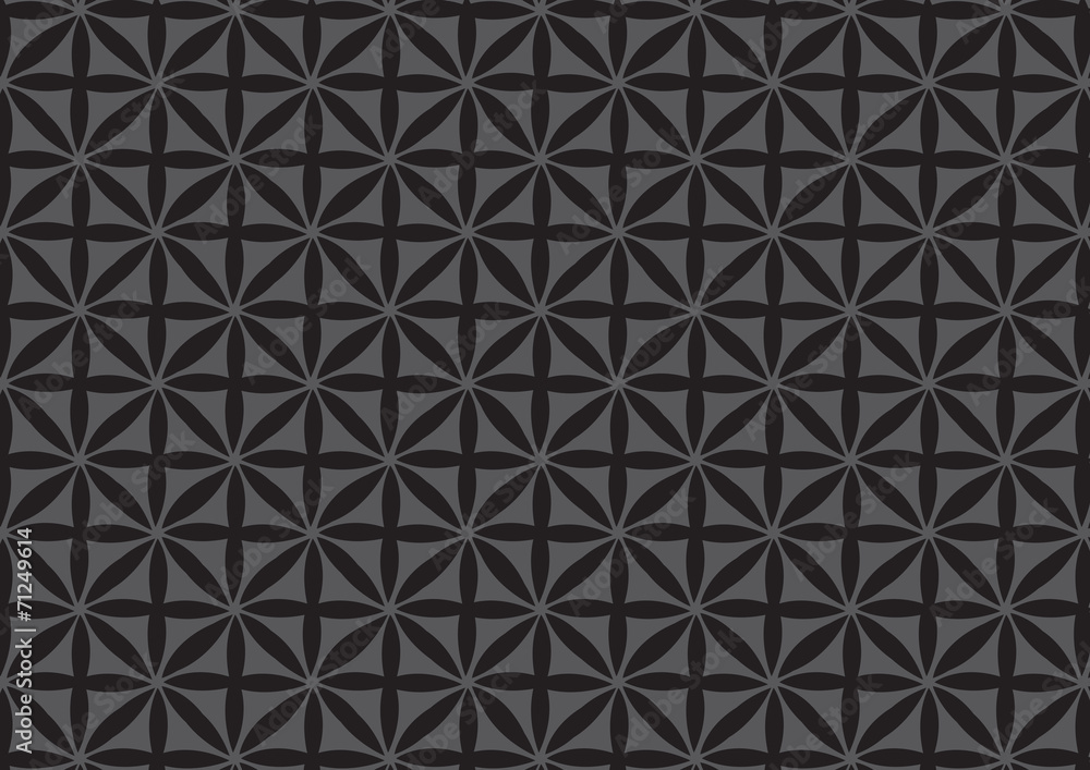 Seamless Black Repeated Pattern Wallpaper Seamless Black Repeated Pattern Wallpaper
