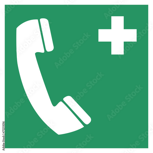 Safe condition sign,Emergency telephone