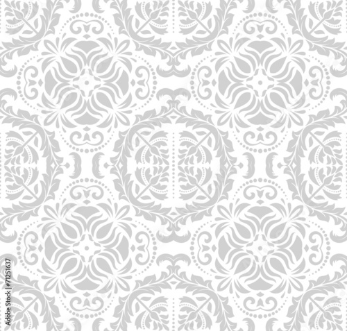 Floral Seamless Vector Pattern. Orient Abstract Background © Fine Art Studio