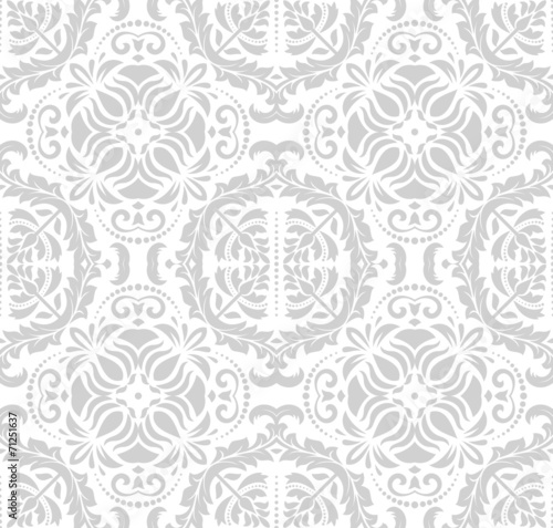 Floral Seamless Vector Pattern. Orient Abstract Background