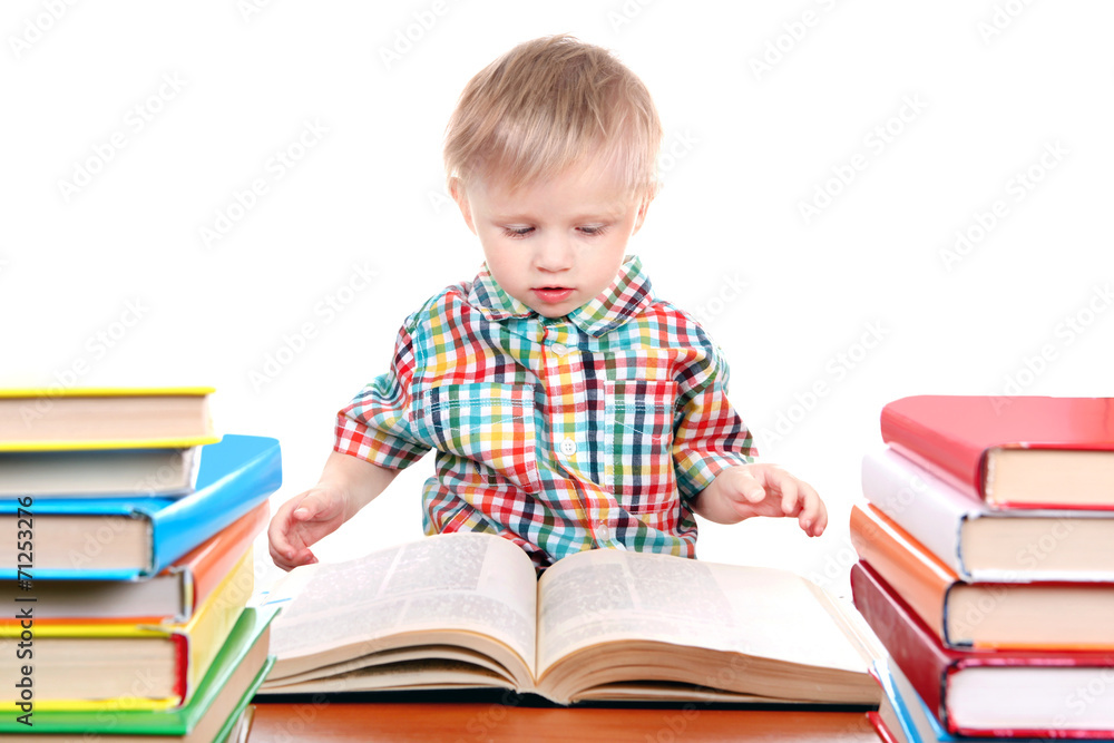 Baby Boy with the Books Baby Boy with the Books