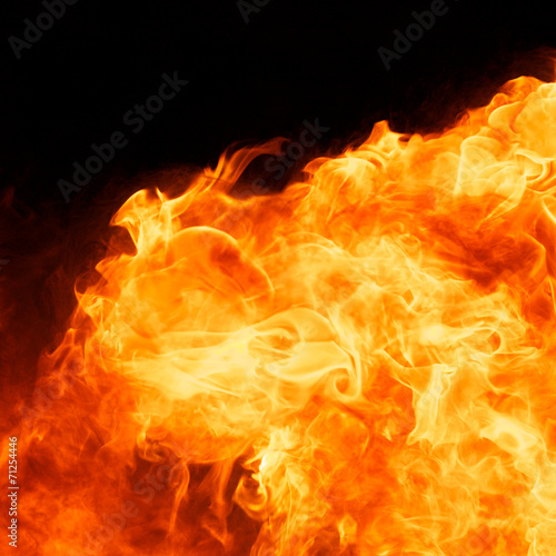 blaze fire flame texture background in square ratio