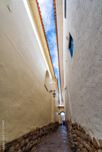 Narrow Alley in Cusco