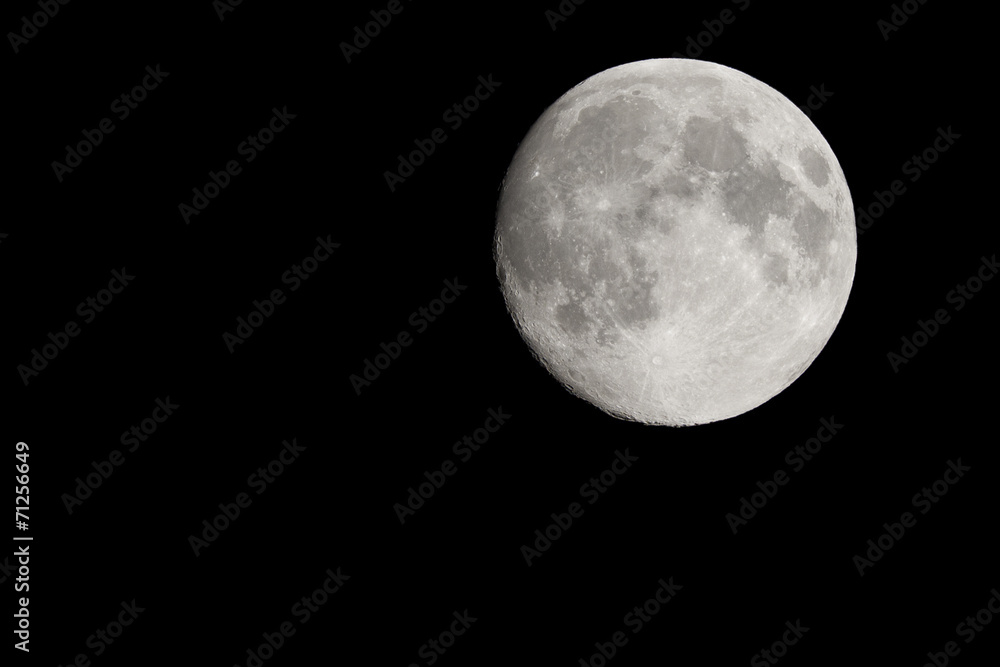 Obraz premium Full Moon, taken on 7th Sep 2014