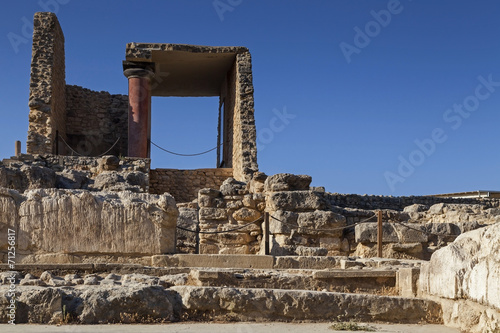 The Palace of Knossos, Heraklion, Crete, Greece photo
