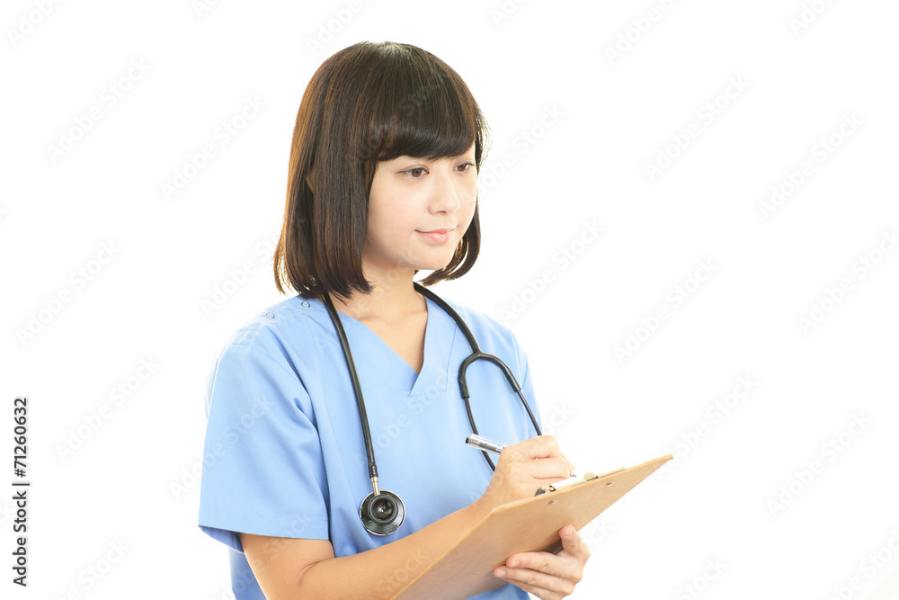 笑顔の女医 笑顔の女医