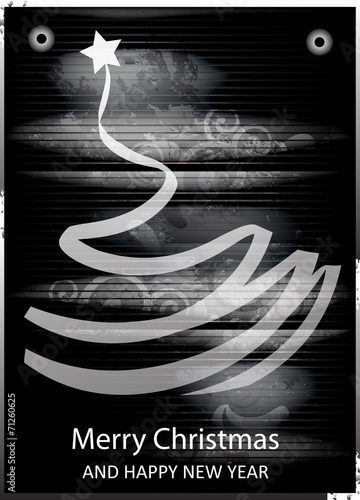 Christmas blackboard