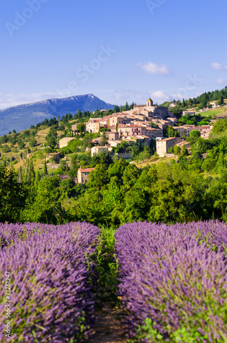 village in provence photo