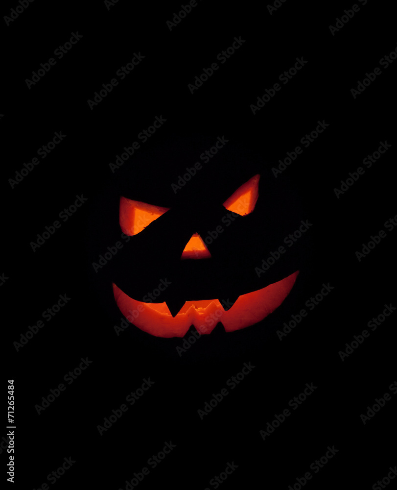 Halloween Pumpkin - with clipping path Halloween Pumpkin - with clipping path