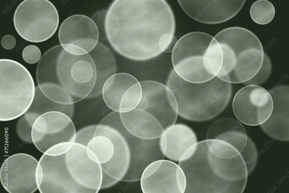 Green bokeh background Green bokeh background