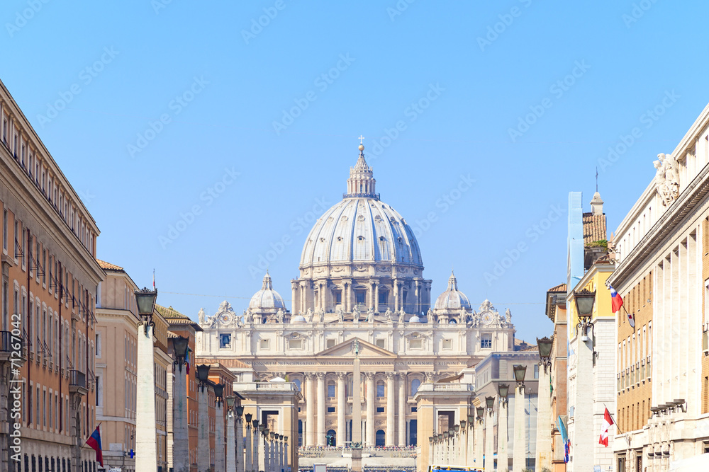 saint peter basilica view